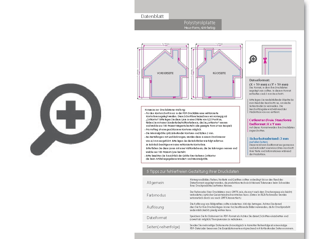 Product Bild polystyrolplatte_in_haus-form_konturgefr__st___beidseitig_4_4-farbig_bedruckt